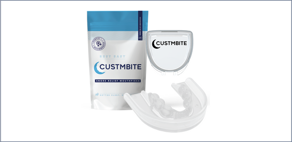 The Best Snoring Solution: The New CustMbite Snore Relief Mouthpiece