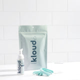 The Kloud Whitening Foam Kit makes it easy to whiten your sensitive teeth at home.